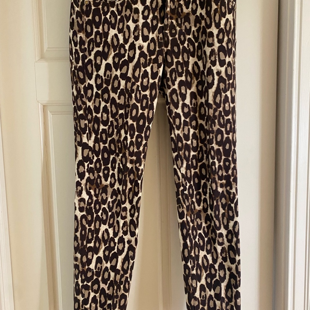 Kate Spade New York Leopard Print Women Jeans Size 26
